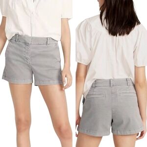 J. Crew Women's Gray Classic Chino Shorts Size 0